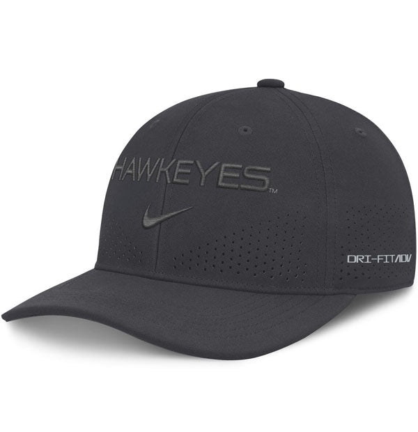 Nike Iowa Hawkeyes Tonal Dri-FIT Adjustable Hat - L/XL