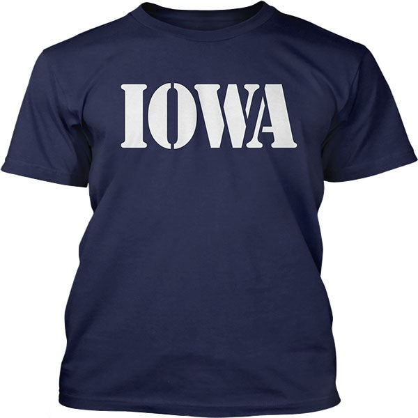 IOWA NON LIC "IOWA " SS TEES