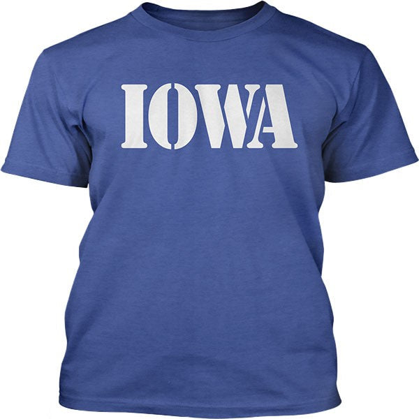IOWA NON LIC "IOWA " SS TEES