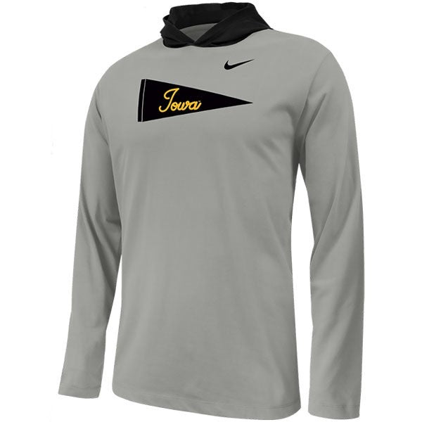 Iowa Hawkeyes Youth Colorblock Hoodie Tee