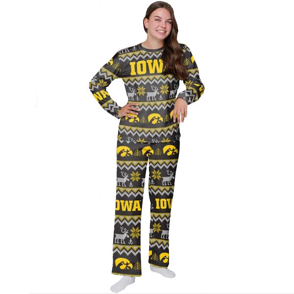 Iowa Hawkeyes Women's Holiday Pajamas