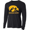 Iowa Hawkeyes Performance LS Swim & Dive Tee