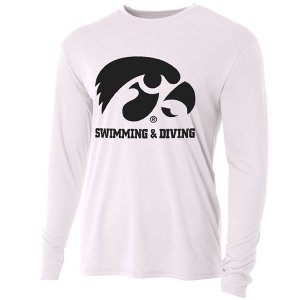 Iowa Hawkeyes Performance LS Swim & Dive Tee