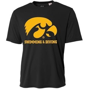 Iowa Hawkeyes Performance SS Swim & Dive Tee
