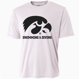 Iowa Hawkeyes Performance SS Swim & Dive Tee