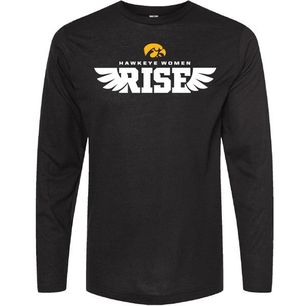 IOWA HAWKEYE WOMEN RISE LS