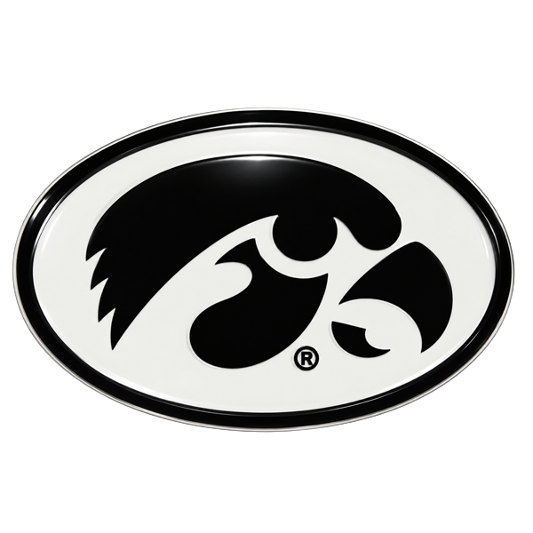 IOWA OVAL TIGERHAWK MAGNET