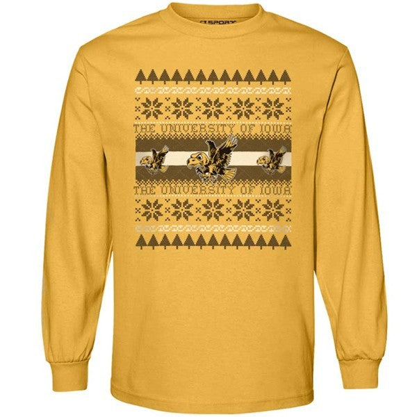 IOWA UGLY SWEATER LS TEE