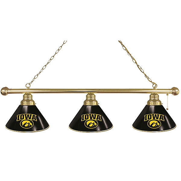 Iow Hawkeyes 3-Shade Billiard Light