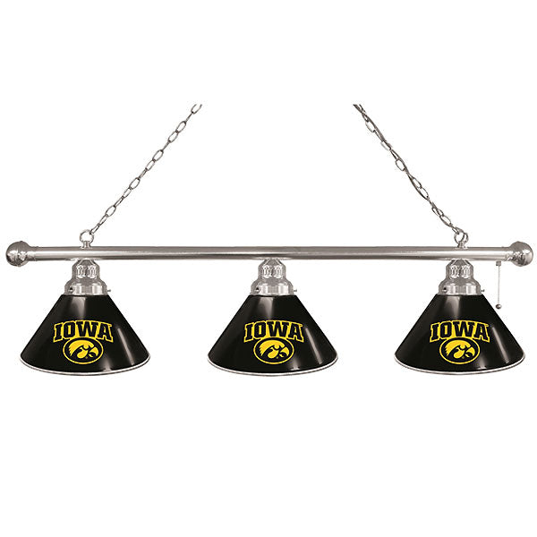 Iow Hawkeyes 3-Shade Billiard Light