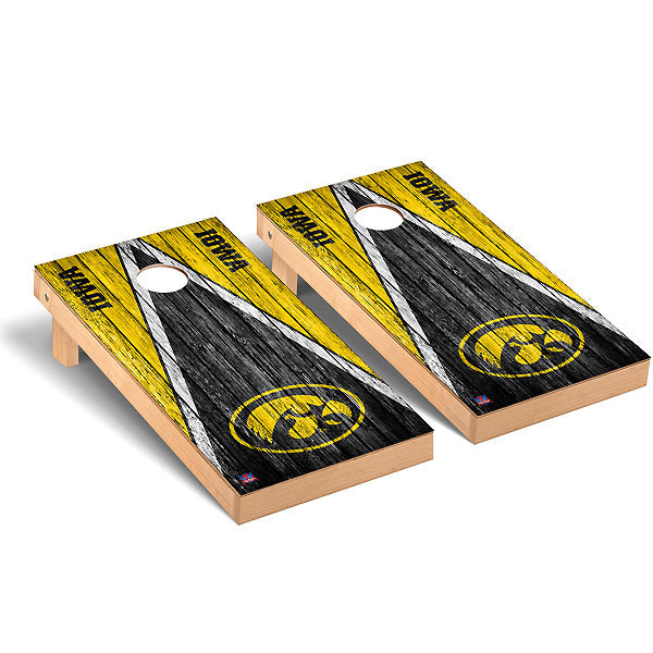 Iowa Hawkeyes Cornhole Game Set Border Version
