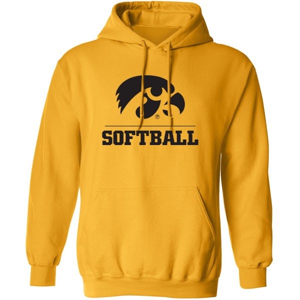 IOWA HAWKEYES SOFTBALL HOODIE