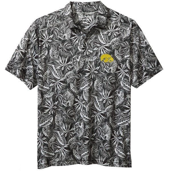 Iowa Hawkeyes Tropical Score Polo
