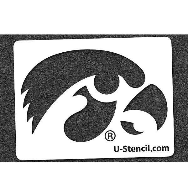 Iowa Hawkeyes Tigerhawk Stencil