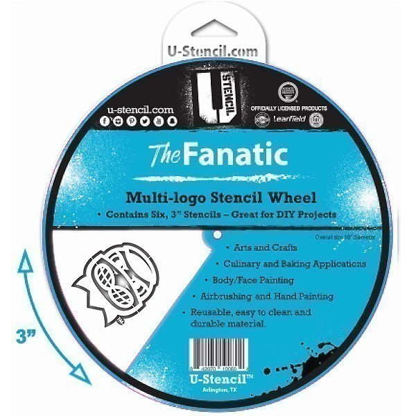Iowa Hawkeyes Stencil Wheel