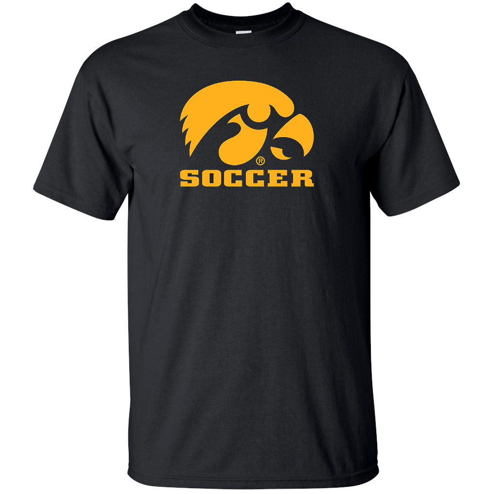 IOWA SOCCER LOGO TEE