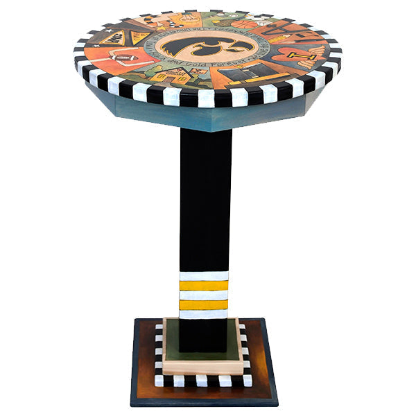Iowa Hawkeyes Custom Art Table