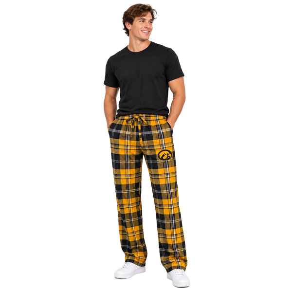 Iowa Hawkeyes Brushed Flannel Pant PEAK