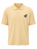 Legacy Pique Polo with Flying Herky