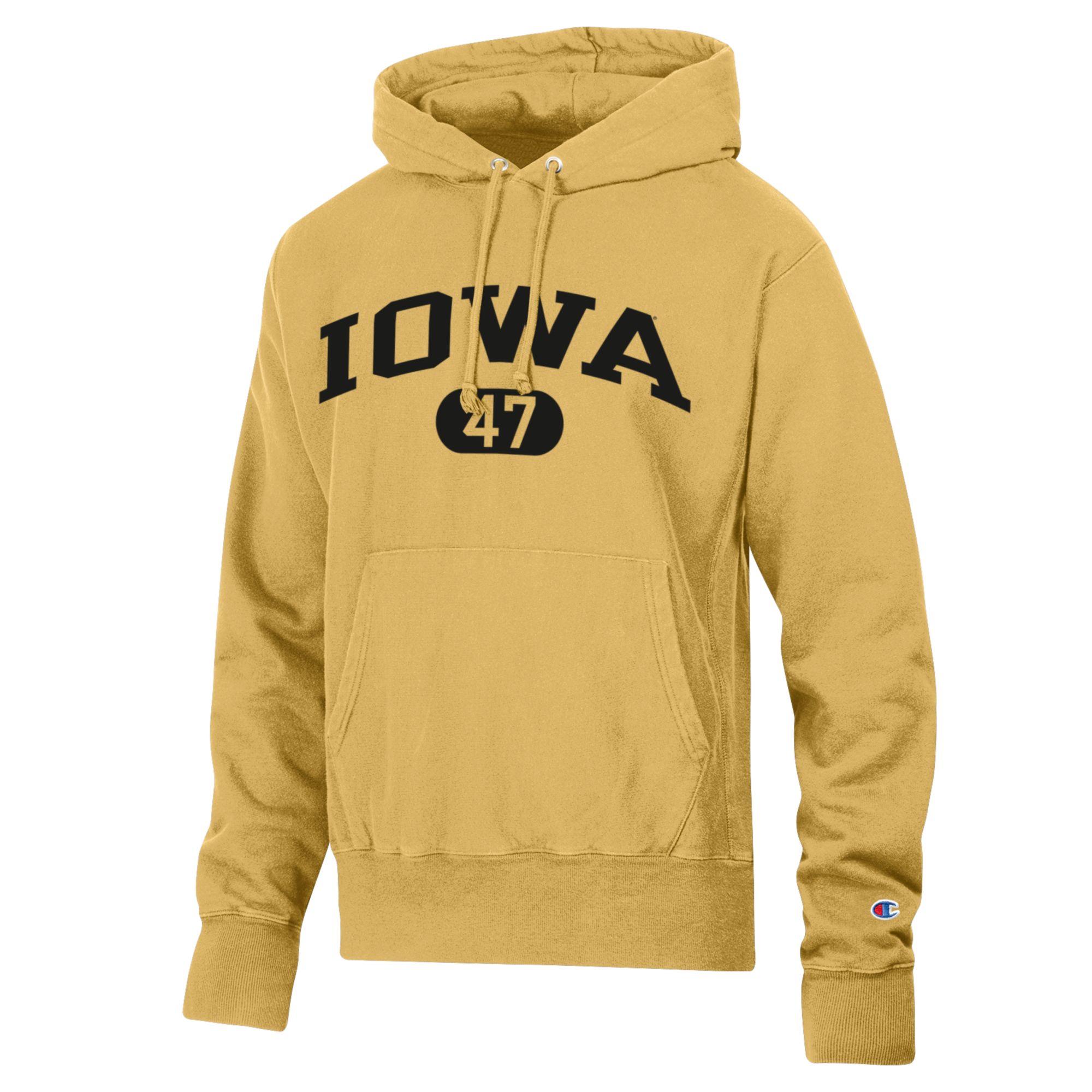 Reverse Weave Hood Vegas Gold