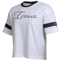 IOWA HAWKEYES Women's Striped Ringer Tee