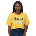 Iowa Hawkeyes Cropped Tee