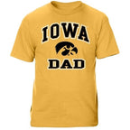 Iowa Hawkeyes Vertical Arch Dad Tee
