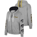 Iowa Hawkeyes Women's Raven Full Zip Hoodie
