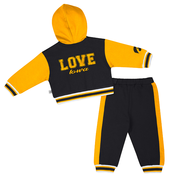 Iowa Hawkeyes Infant Petals Varsity Set