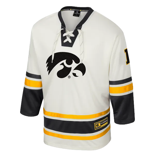 Iowa Hawkeyes Puck Proud Hockey Jersey