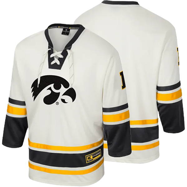 Iowa Hawkeyes Puck Proud Hockey Jersey