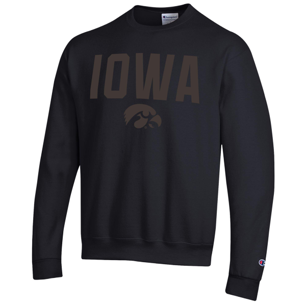 IOWA PWRB TWILL CRW PUFF PRINT