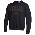 IOWA PWRB TWILL CRW PUFF PRINT