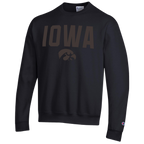 IOWA PWRB TWILL CRW PUFF PRINT