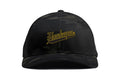 Iowa Hawkeyes Script Curved Performance Hat Black Camo