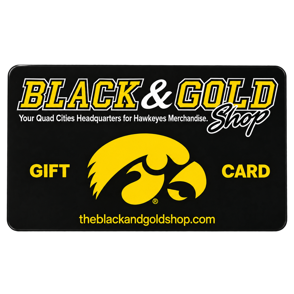 Black & Gold Gift Card