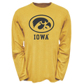 Iowa Hawkeyes Long Sleeve Slub Logo Tee