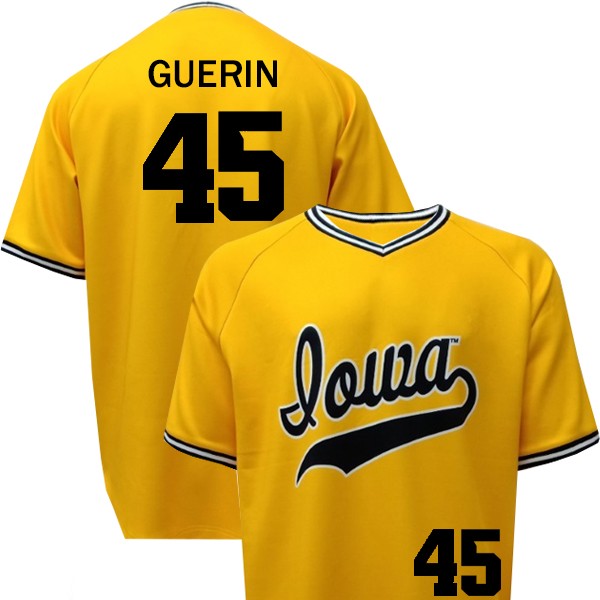 Iowa Hawkeyes Baseball Customized NIL Player Youth Jersey
