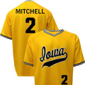 Iowa Hawkeyes Baseball Customized NIL Player Youth Jersey