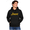 Iowa Hawkeyes Vintage Script Hooded Sweatshirt