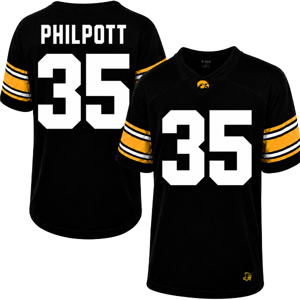 Iowa Hawkeyes Custom Football Player Jersey