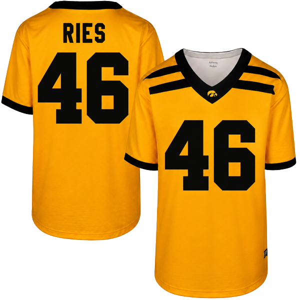 Iowa Hawkeyes Custom Football Player Jersey