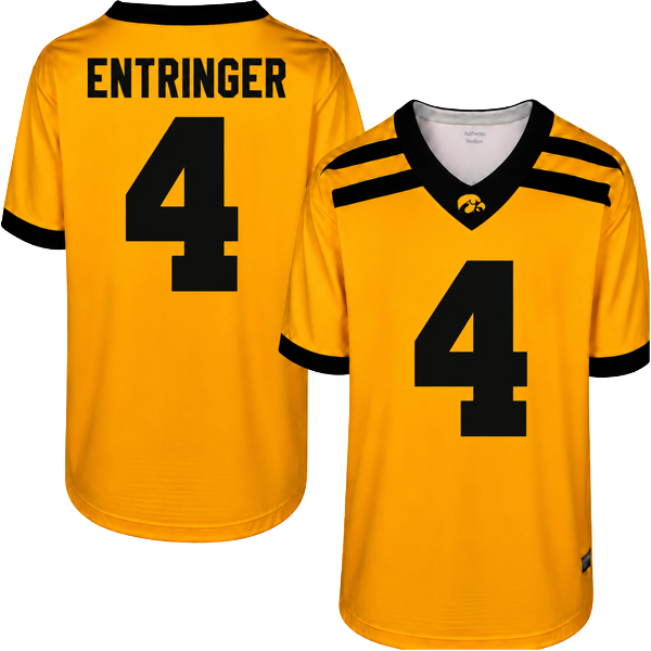 Iowa Hawkeyes Custom Football Player Jersey