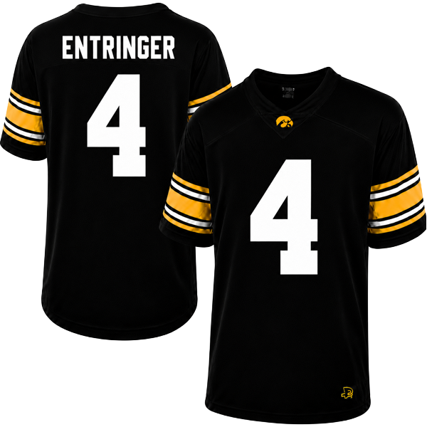 Iowa Hawkeyes Custom Football Player Jersey