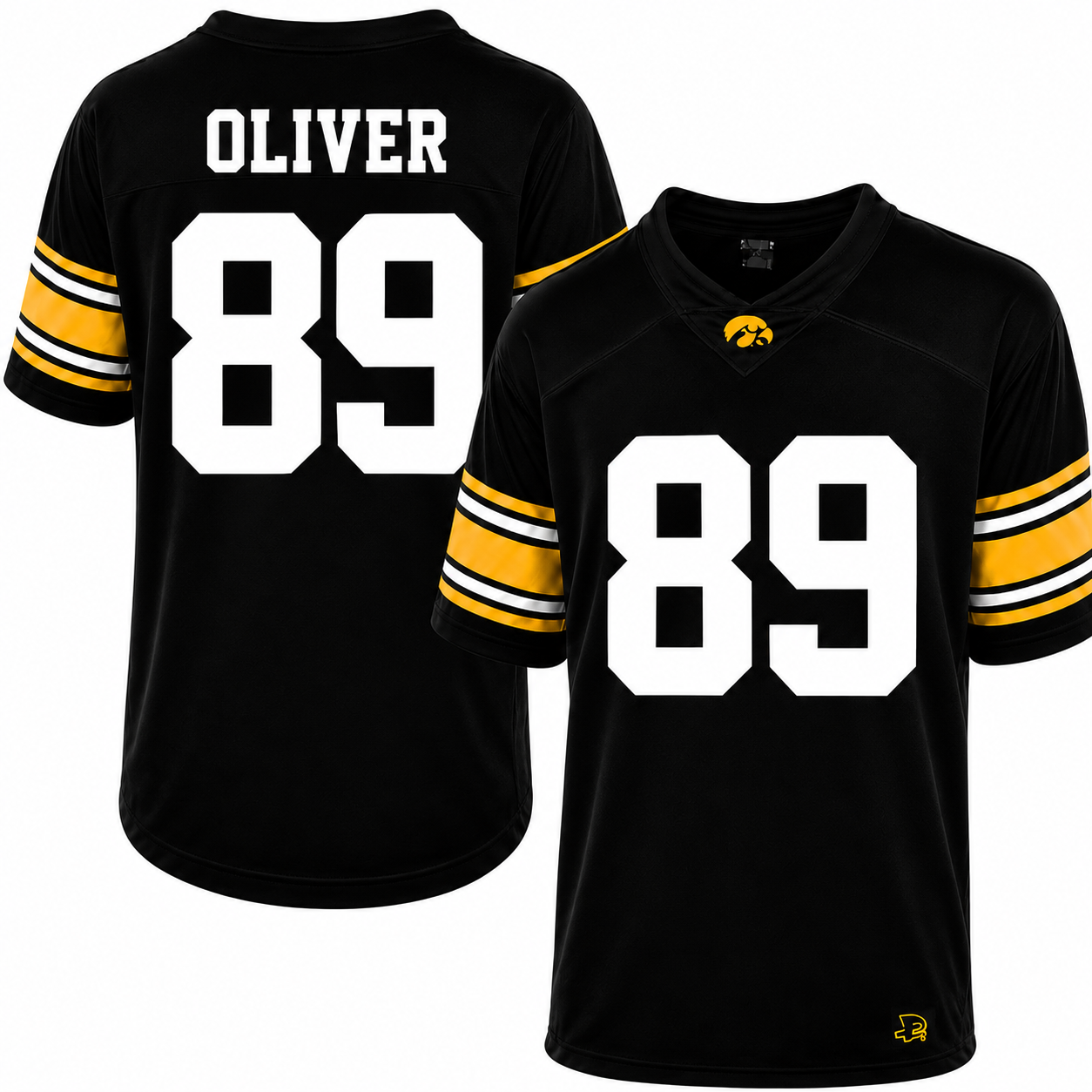 Iowa Hawkeyes Custom Football Player Jersey
