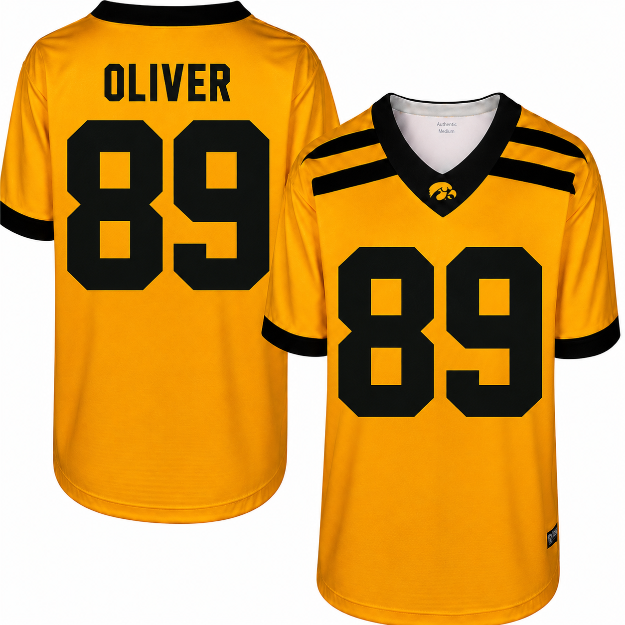 Iowa Hawkeyes Custom Football Player Jersey