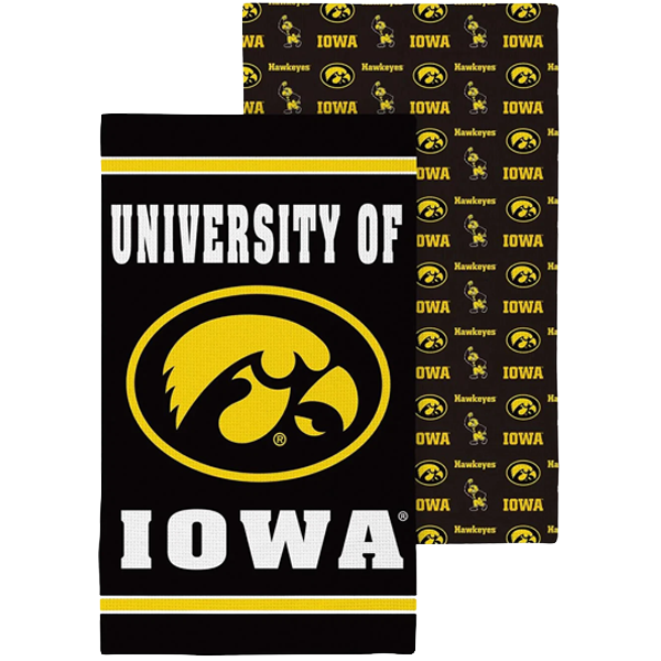IOWA HAWKEYE QUICK DRY TOWEL