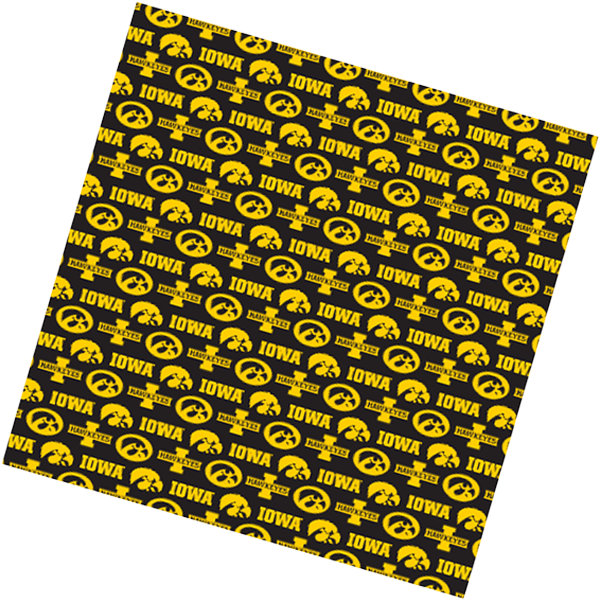 IOWA 25 PACK 6.5X6.5 NAPKINS