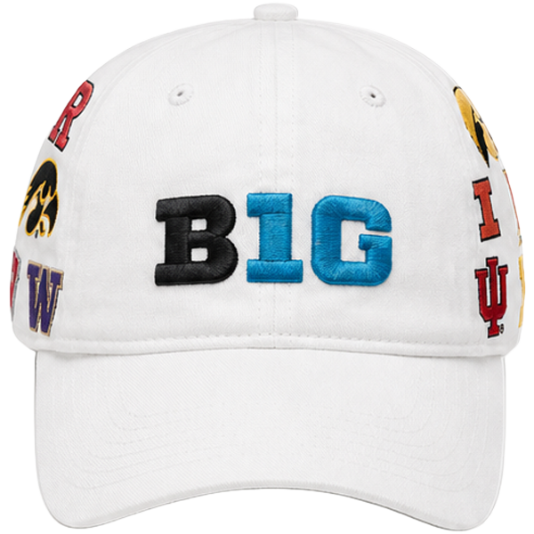 BIG10 ALL OVER PRINT ADJUSTABLE HAT