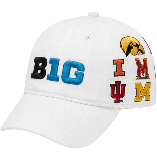 BIG10 ALL OVER PRINT ADJUSTABLE HAT